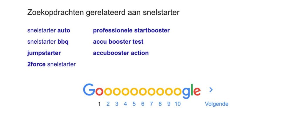 Wat Zijn Lsi zoekwoorden Voorbeeld Zoekterm Snelstarter